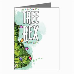 Dinosaur T-rex Dino Tyrannasaurus Greeting Cards (pkg Of 8)