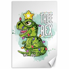 Dinosaur T-rex Dino Tyrannasaurus Canvas 20  X 30  by Sarkoni