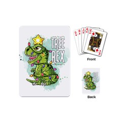 Dinosaur T-rex Dino Tyrannasaurus Playing Cards Single Design (mini)