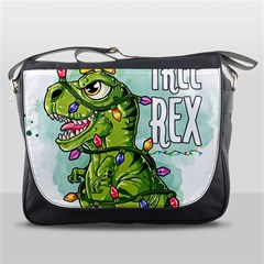 Dinosaur T-rex Dino Tyrannasaurus Messenger Bag by Sarkoni