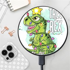 Dinosaur T-rex Dino Tyrannasaurus Wireless Fast Charger(black) by Sarkoni