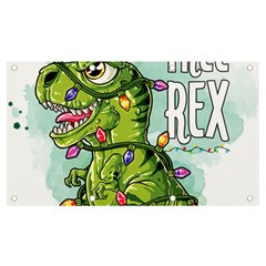 Dinosaur T-rex Dino Tyrannasaurus Banner And Sign 7  X 4  by Sarkoni