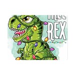 Dinosaur T-rex Dino Tyrannasaurus Premium Plush Fleece Blanket (Mini) 35 x27  Blanket Front