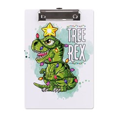 Dinosaur T-rex Dino Tyrannasaurus A5 Acrylic Clipboard by Sarkoni