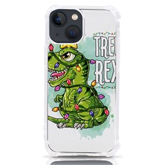 Dinosaur T-rex Dino Tyrannasaurus Iphone 13 Mini Tpu Uv Print Case by Sarkoni