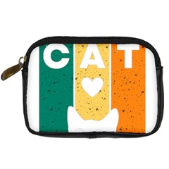 Cat Kitten Pet Animal Feline Cat Digital Camera Leather Case by Sarkoni