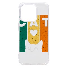 Cat Kitten Pet Animal Feline Cat Iphone 14 Pro Tpu Uv Print Case