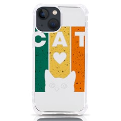 Cat Kitten Pet Animal Feline Cat Iphone 13 Mini Tpu Uv Print Case by Sarkoni