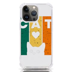 Cat Kitten Pet Animal Feline Cat Iphone 13 Pro Tpu Uv Print Case by Sarkoni