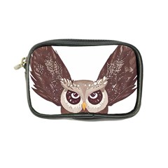 Owl Bird Feathers Coin Purse by Sarkoni