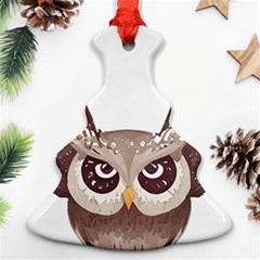 Owl Bird Feathers Ornament (christmas Tree) 