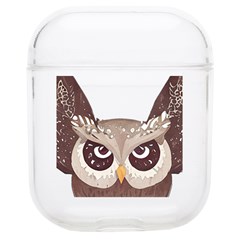 Owl Bird Feathers Soft Tpu Airpods 1/2 Case by Sarkoni