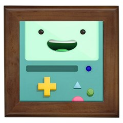 Bmo Adventure Time Framed Tile by Bedest