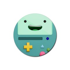 Bmo Adventure Time Rubber Coaster (round) by Bedest