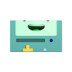 Bmo Adventure Time Sticker (rectangular) by Bedest