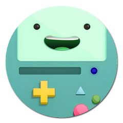 Bmo Adventure Time Magnet 5  (round) by Bedest