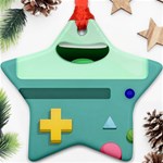 Bmo Adventure Time Star Ornament (Two Sides) Front