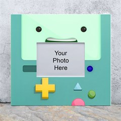 Bmo Adventure Time White Wall Photo Frame 5  X 7  by Bedest