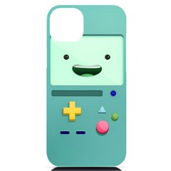 Bmo Adventure Time Iphone 14 Plus Black Uv Print Case by Bedest