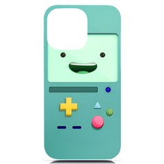 Bmo Adventure Time Iphone 14 Pro Max Black Uv Print Case by Bedest