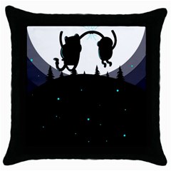 Cartoon  Adventure Time Throw Pillow Case (black) by Bedest