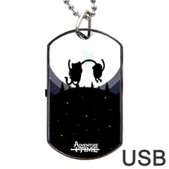 Cartoon  Adventure Time Dog Tag Usb Flash (two Sides) by Bedest