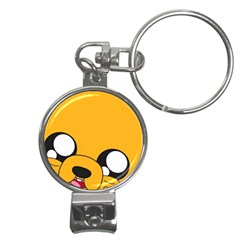 Adventure Time Cartoon Face Funny Happy Toon Nail Clippers Key Chain by Bedest