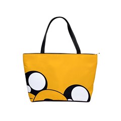 Adventure Time Cartoon Face Funny Happy Toon Classic Shoulder Handbag by Bedest