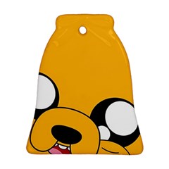 Adventure Time Cartoon Face Funny Happy Toon Ornament (bell) by Bedest