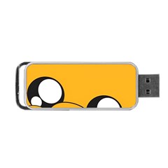 Adventure Time Cartoon Face Funny Happy Toon Portable Usb Flash (one Side) by Bedest