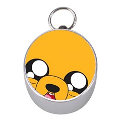 Adventure Time Cartoon Face Funny Happy Toon Mini Silver Compasses by Bedest