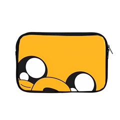 Adventure Time Cartoon Face Funny Happy Toon Apple Macbook Pro 13  Zipper Case