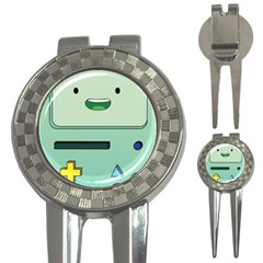 Adventure Time Bmo Beemo Green 3-in-1 Golf Divots by Bedest