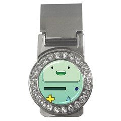 Adventure Time Bmo Beemo Green Money Clips (cz)  by Bedest