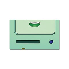 Adventure Time Bmo Beemo Green Sticker (rectangular) by Bedest