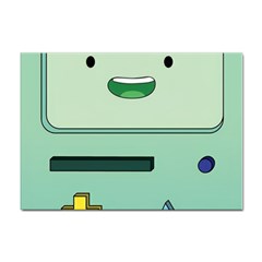 Adventure Time Bmo Beemo Green Sticker A4 (10 Pack) by Bedest