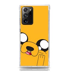 Adventure Time Cartoon Face Funny Happy Toon Samsung Galaxy Note 20 Ultra Tpu Uv Case by Bedest