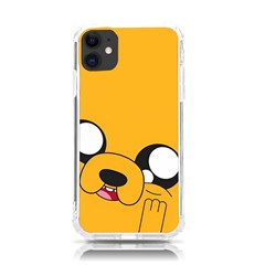 Adventure Time Cartoon Face Funny Happy Toon Iphone 11 Tpu Uv Print Case by Bedest