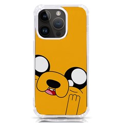 Adventure Time Cartoon Face Funny Happy Toon Iphone 14 Pro Tpu Uv Print Case by Bedest