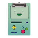 Adventure Time Bmo Beemo Green A5 Acrylic Clipboard Front