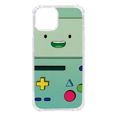 Adventure Time Bmo Beemo Green Iphone 14 Tpu Uv Print Case by Bedest