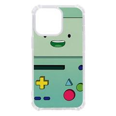 Adventure Time Bmo Beemo Green Iphone 13 Pro Tpu Uv Print Case by Bedest