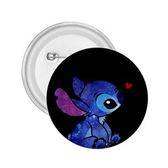 Stitch Love Cartoon Cute Space 2 25  Buttons by Bedest