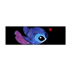 Stitch Love Cartoon Cute Space Sticker (bumper) by Bedest