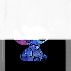 Stitch Love Cartoon Cute Space Rectangular Jigsaw Puzzl by Bedest