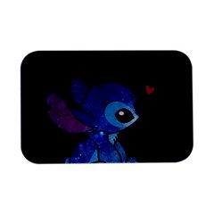 Stitch Love Cartoon Cute Space Open Lid Metal Box (silver)  