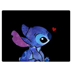 Stitch Love Cartoon Cute Space Premium Plush Fleece Blanket (extra Small) by Bedest