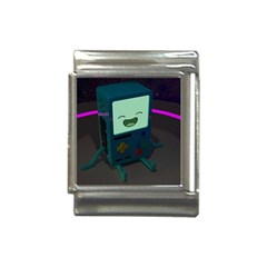 Bmo In Space  Adventure Time Beemo Cute Gameboy Italian Charm (13mm) by Bedest