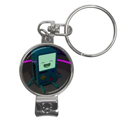 Bmo In Space  Adventure Time Beemo Cute Gameboy Nail Clippers Key Chain by Bedest