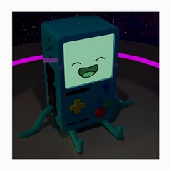 Bmo In Space  Adventure Time Beemo Cute Gameboy Medium Glasses Cloth by Bedest